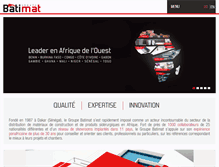 Tablet Screenshot of groupebatimat.com